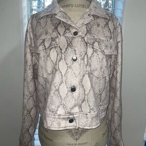 Snake print Blazer Jacket